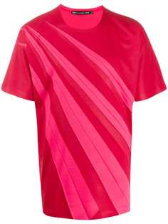 Issey Miyake футболка в двух тонах