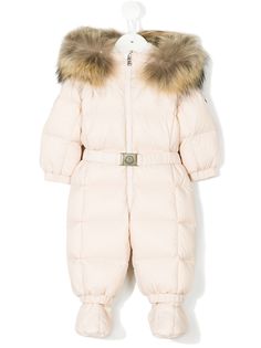 Moncler Kids пуховый комбинезон