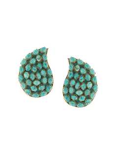 Rebecca De Ravenel Tear pendant earrings