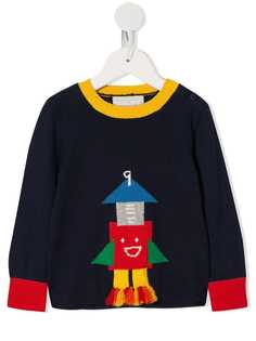 Stella McCartney Kids вязаный джемпер