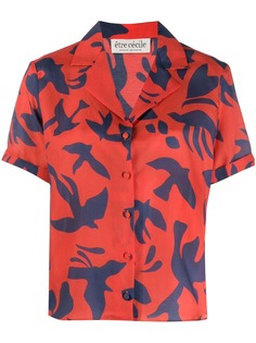 Être Cécile рубашка с принтом