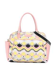 Emilio Pucci Junior сумка для мамы с принтом