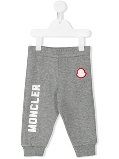 Moncler Enfant спортивные брюки с логотипом