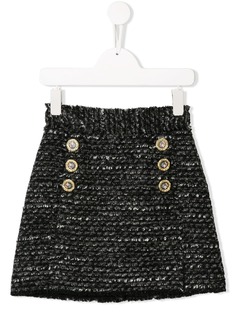 Dolce & Gabbana Kids декорированная юбка мини