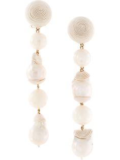 Rebecca De Ravenel geometric drop earrings