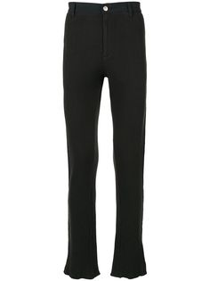 Facetasm stretch cotton trousers