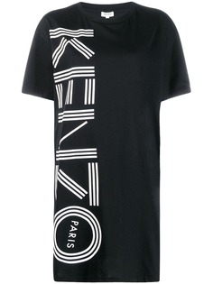 Kenzo платье-футболка с логотипом
