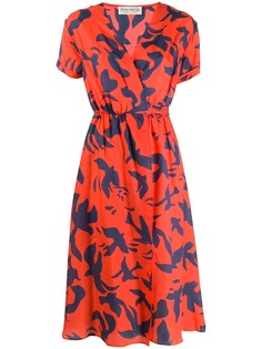 Être Cécile жаккардовое платье миди