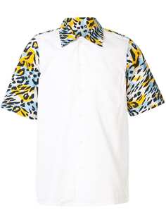 Marni рубашка с леопардовым принтом