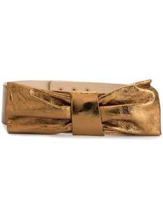 Paule Ka ремень с эффектом металлик и бантом