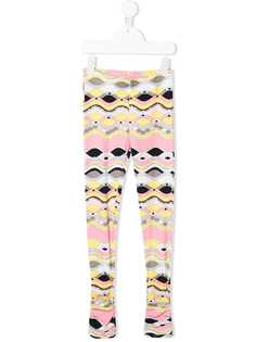 Emilio Pucci Junior легинсы с принтом