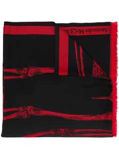Alexander McQueen платок King & Queen