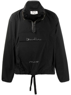 Acne Studios анорак с воротником на молнии