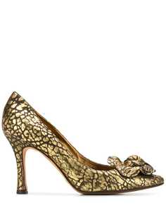 Dolce & Gabbana Pre-Owned туфли-лодочки 2000-х годов с леопардовым принтом