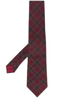 Hermès Pre-Owned клетчатый галстук 2000-х годов