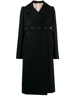 Nº21 пальто А-силуэта с поясом