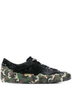 Golden Goose кеды с камуфляжным принтом