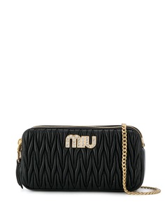 Miu Miu matelassé camera bag