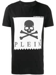 Philipp Plein футболка Statement с декором Skull