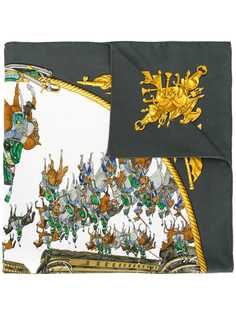 Hermès Pre-Owned платок Deo Juvante с принтом