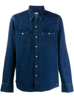 Levis джинсовая рубашка на пуговицах