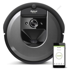 Робот-пылесос IROBOT Roomba i7, серый/черный
