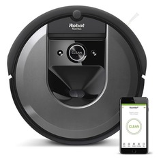 Робот-пылесос IROBOT Roomba i7, серый/черный