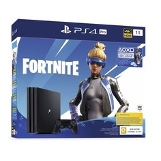 Игровая консоль PLAYSTATION 4 Pro с 1 ТБ памяти, игрой Fortnite, CUH-7208B, черный