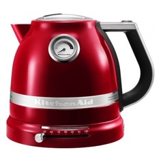 Чайник электрический KITCHENAID 5KEK1522, 2400Вт, серебристый матовый и карамельное яблоко