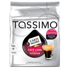 Кофе в капсулах Tassimo Карт Нуар Кафе Лонг Интенс Strong