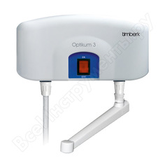 Электрический проточный водонагреватель timberk whe-3 oc