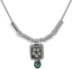 Серебряные колье Колье DEN’O 01N219TQ Den'o