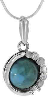 Серебряные колье Колье DEN’O MVN1536TQ Deno