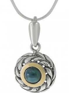 Серебряные колье Колье DEN’O MVN1652GTQ Deno