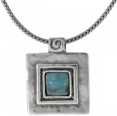 Серебряные колье Колье DEN’O 01N066TQ Deno
