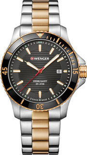 Швейцарские мужские часы в коллекции Seaforce Мужские часы Wenger 01.0641.127