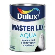 Краски Краска для мебели и радиаторов Dulux Master Lux Aqua 40, бесцветная, 0,93 л Дюлакс/Dulux