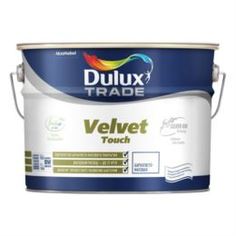 Краски Краска для внутренних работ Dulux Velvet Touch белая, 2,4 л Дюлакс/Dulux