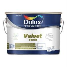 Краски Краска для внутренних работ Dulux Velvet Touch белая, 4,8 л Дюлакс/Dulux