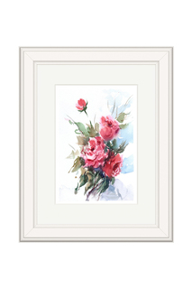 Картина "Милые розы" OLGA GLAZUNOVA