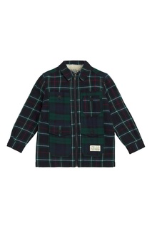 Куртка в клетку на молнии Bonpoint