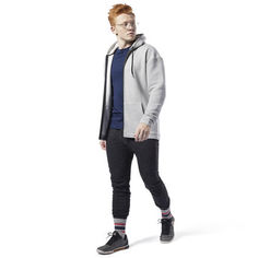 Худи Workout Ready Full-Zip Fleece Reebok