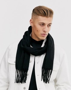 Черный шарф New Look - Черный