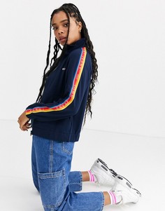 Спортивная куртка с полосками Tommy Jeans - Темно-синий