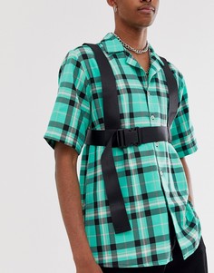 Сбруя-бандаж черного цвета с принтом ASOS DESIGN - Черный