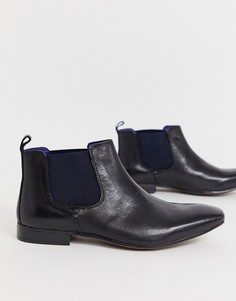 Черные ботинки челси с контрастной вставкой Silver Street - Черный