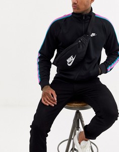 Черная сумка-кошелек на пояс с логотипом Nike - Черный