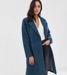 Пальто из ткани с добавлением шерсти mByM - Синий