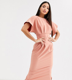 Платье-футляр миди ASOS DESIGN Tall - Розовый