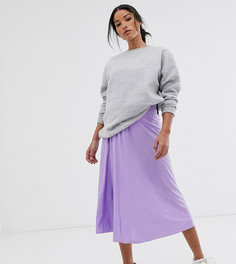 Юбка макси ASOS DESIGN Maternity - Фиолетовый